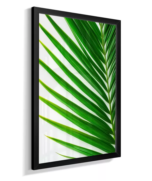 Quadro Palmeira Tropical - Folhas Verdes & Exuberancia Natural