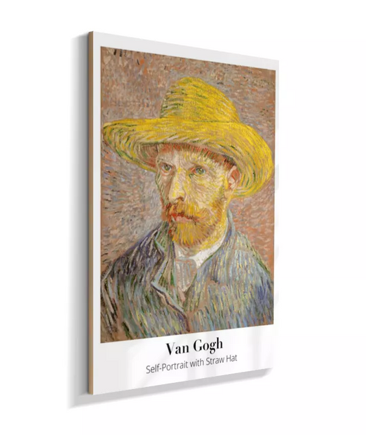 Van Gogh - Self-Portrait with Straw Hat