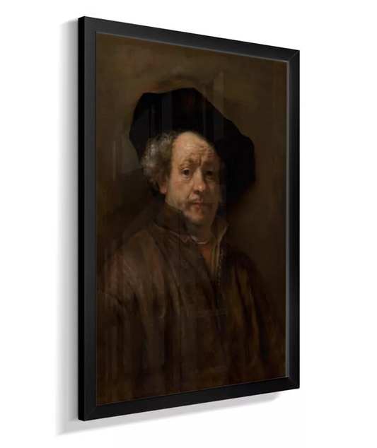 Autorretrato (Self-Portrait) — Rembrandt van Rijn, c. 1660