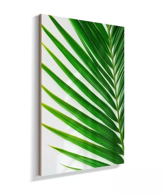 Quadro Palmeira Tropical - Folhas Verdes & Exuberancia Natural