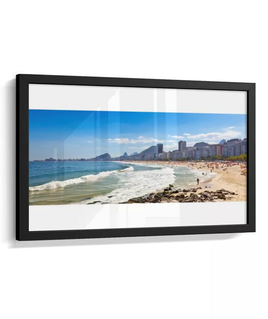 Copacabana - Vista à partir do Leme. - Rio de Janeiro