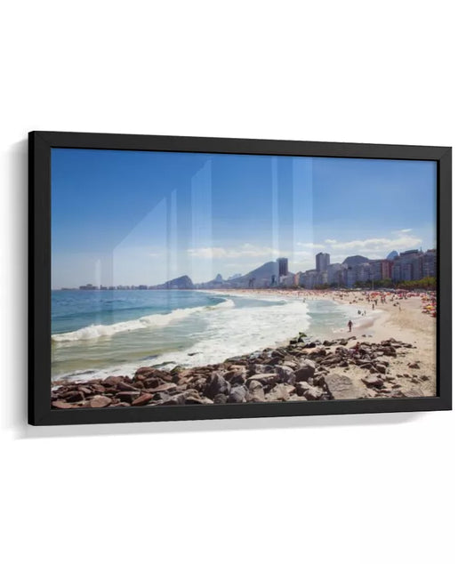 Copacabana - Vista à partir do Leme. - Rio de Janeiro