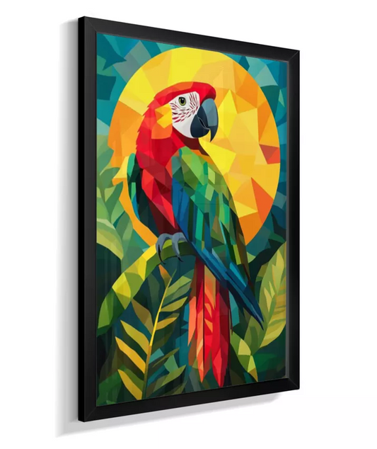 Arara Vermelha Grande - Poesia Colorida do Brasil