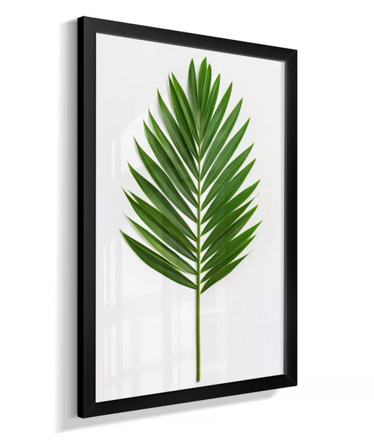 Quadro Palmeira Tropical - Decoração Plantas Interiores