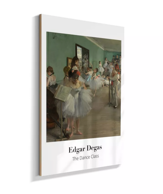 The Dance Class - Edgar Degas - French - 1874