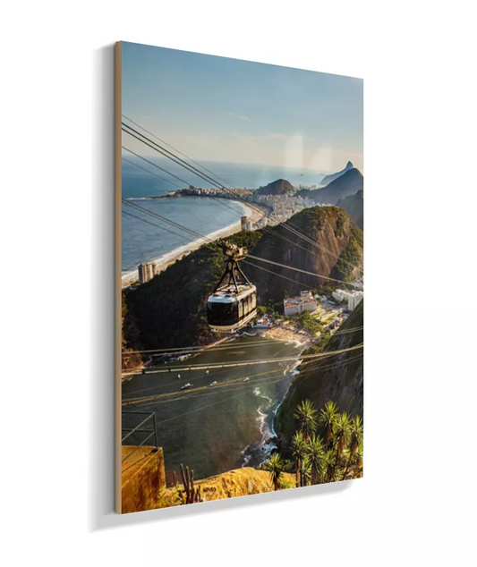 Pão de Açúcar – Díptico (Lado Esquerdo – Bondinho)