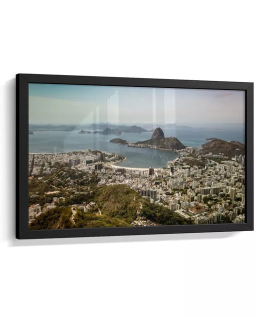 Pão de Açúcar - Vista Aérea com Enseada de Botafogo