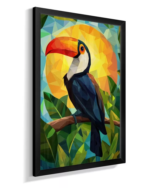 Tucano Tropical - Desenho Perfeito da Natureza