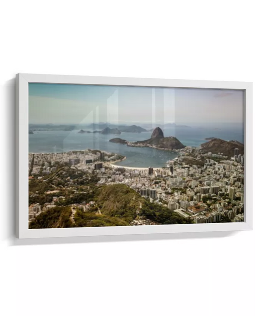 Pão de Açúcar - Vista Aérea com Enseada de Botafogo