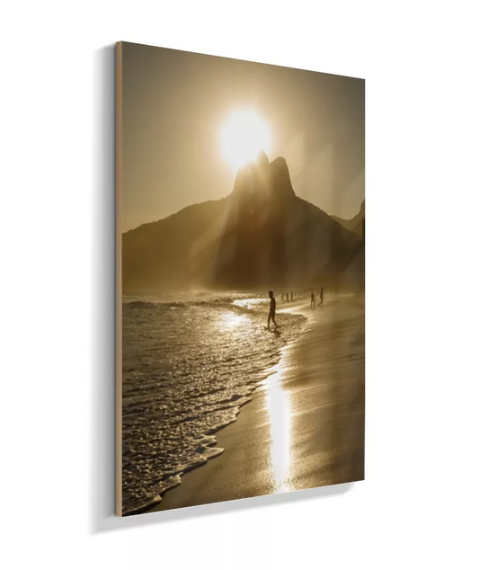 Por do Sol Ipanema - Dois Irmãos ao Fundo