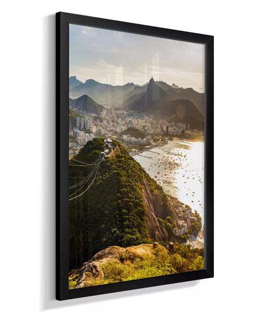 Pão de Açúcar – Díptico (Lado Direito – Cidade e Montanhas)