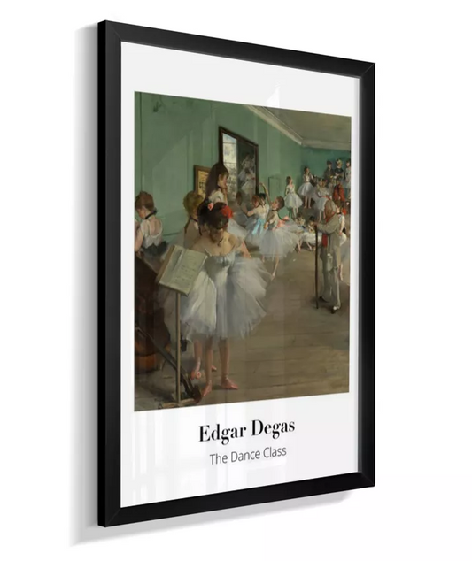 The Dance Class - Edgar Degas - French - 1874